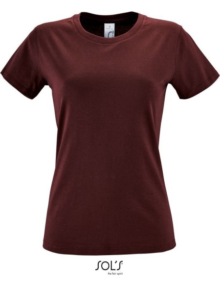 Dámské tričko - Regent - Burgundy XL
