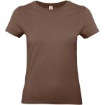 Dámské tričko - B+C E190 - Chocolate M