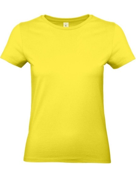 Dámské tričko - B+C E190 - Solar yellow M