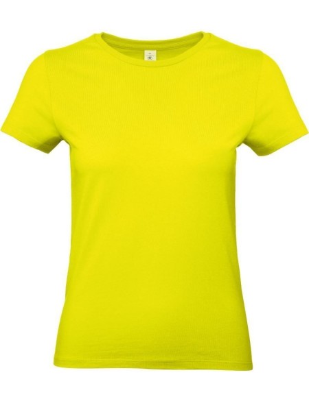 Dámské tričko - B+C E190 - Pixel lime S