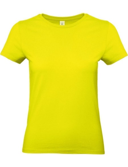 Dámské tričko - B+C E190 - Pixel lime XXL