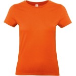 Dámské tričko - B+C E190 - Oranžová L