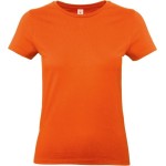 Dámské tričko - B+C E190 - Oranžová XL