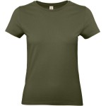 Dámské tričko - B+C E190 - Urban khaki M