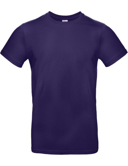 Pánské tričko - B+C E190  - Urban purple XL