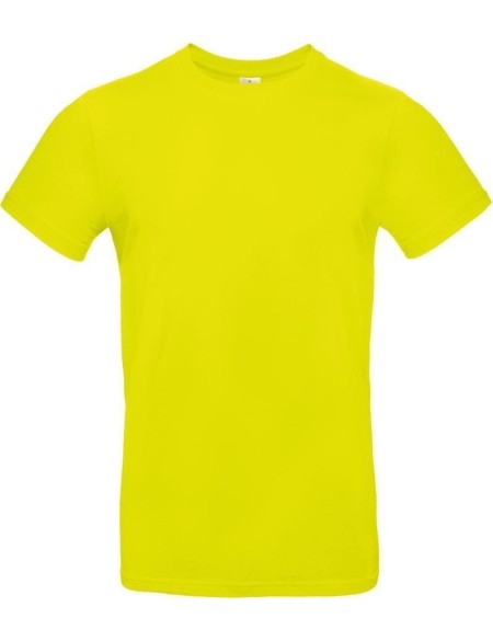 Pánské tričko - B+C E190  - Pixel lime L