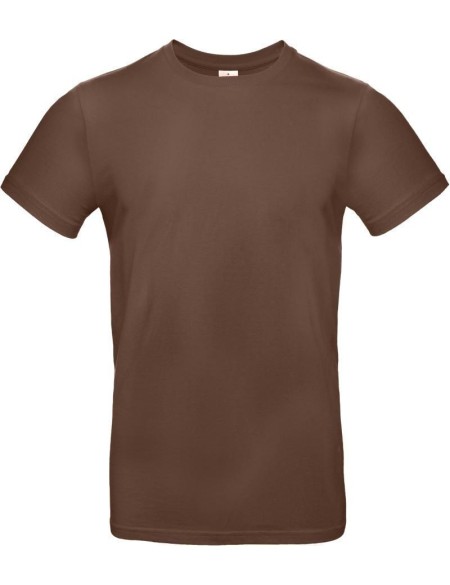 Pánské tričko - B+C E190  - Chocolate L