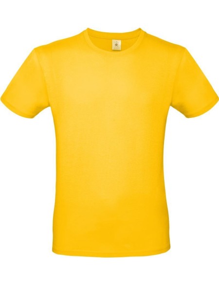 Pánské tričko - B+C E150 - Gold XS