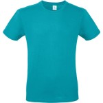 Pánské tričko - B+C E150 - Real turquoise M