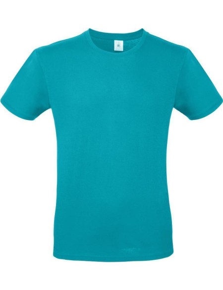 Pánské tričko - B+C E150 - Real turquoise XL