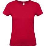 Dámské tričko - B+C 150 - Deep red M