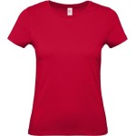 Dámské tričko - B+C 150 - Deep red XL