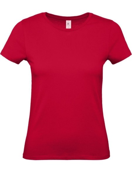 Dámské tričko - B+C 150 - Deep red XL