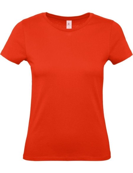 Dámské tričko - B+C 150 - Fire red M