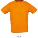 Pánské sportovní tričko SPORTY - Neon orange XXS