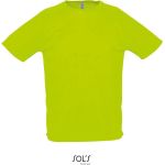 Pánské sportovní tričko SPORTY - Neon green M