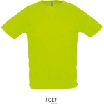 Pánské sportovní tričko SPORTY - Neon green XXS