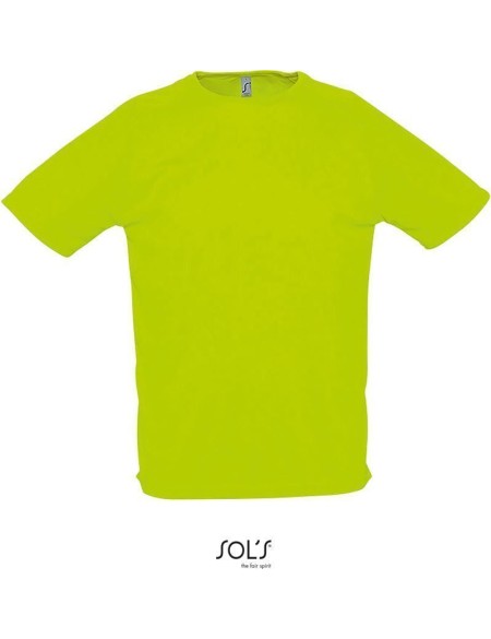 Pánské sportovní tričko SPORTY - Neon green M