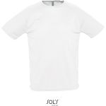 Pánské sportovní tričko SPORTY - Bílá 3XL