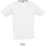Pánské sportovní tričko SPORTY - Bílá 3XL