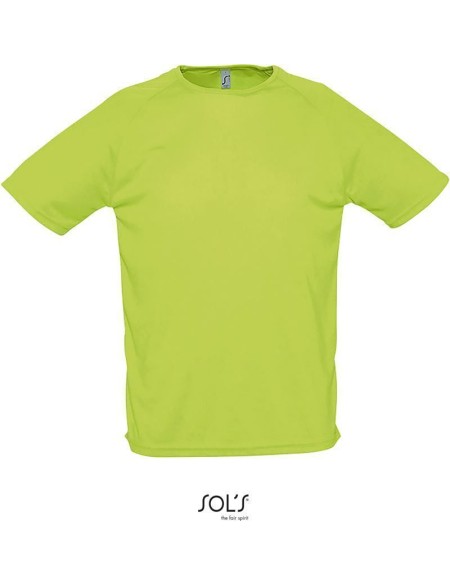 Pánské sportovní tričko SPORTY - Apple green 3XL