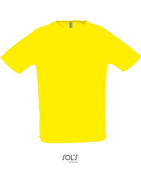 Pánské sportovní tričko SPORTY - Lemon XS