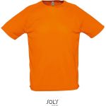 Pánské sportovní tričko SPORTY - Oranžová XS