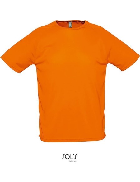 Pánské sportovní tričko SPORTY - Oranžová XL