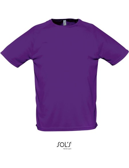 Pánské sportovní tričko SPORTY - Dark purple M