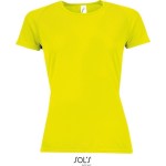 Dámské sportovní tričko SPORTY - neon yellow XL