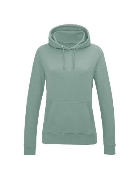 Dámská mikina JustHoods - Dusty green XS