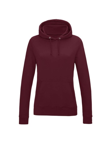 Dámská mikina JustHoods - Burgundy XXL