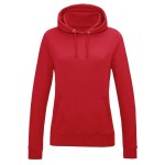 Dámská mikina JustHoods - Fire red M