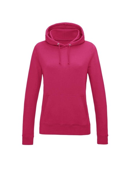 Dámská mikina JustHoods - Hot pink S