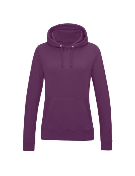 Dámská mikina JustHoods - Plum XS