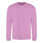 Unisex mikina bez kapuce JustHoods - Lavender XXL