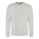 Unisex mikina bez kapuce JustHoods - Moondust grey L