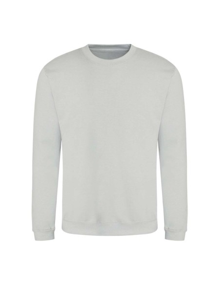 Unisex mikina bez kapuce JustHoods - Moondust grey L