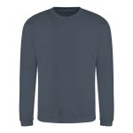 Unisex mikina bez kapuce JustHoods - Airforce blue XS