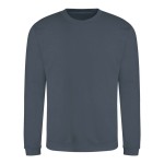 Unisex mikina bez kapuce JustHoods - Airforce blue XS