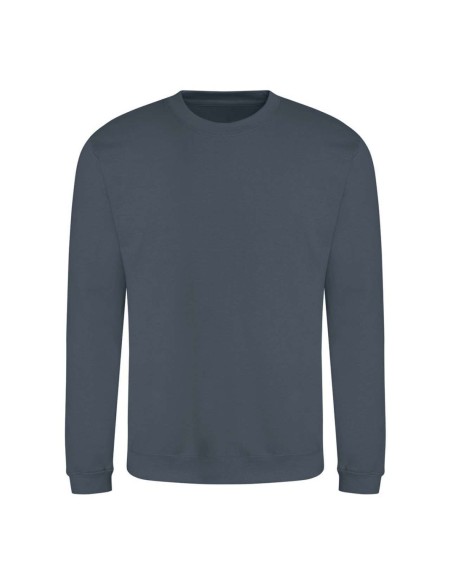Unisex mikina bez kapuce JustHoods - Airforce blue XS