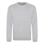 Unisex mikina bez kapuce JustHoods - Heather grey XL