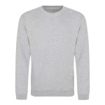 Unisex mikina bez kapuce JustHoods - Heather grey XL