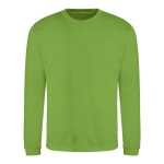 Unisex mikina bez kapuce JustHoods - Lime green S