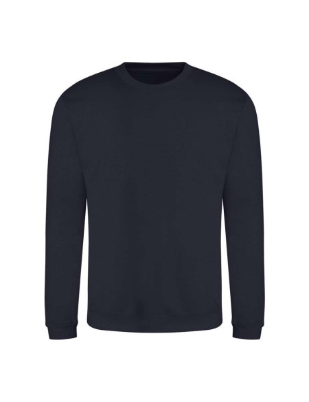Unisex mikina bez kapuce JustHoods - New french navy 4XL