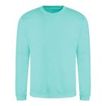Unisex mikina bez kapuce JustHoods - Peppermint XS