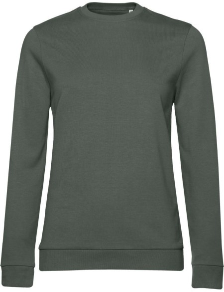 Dámská mikina bez kapuce #Set In - Millennial khaki S
