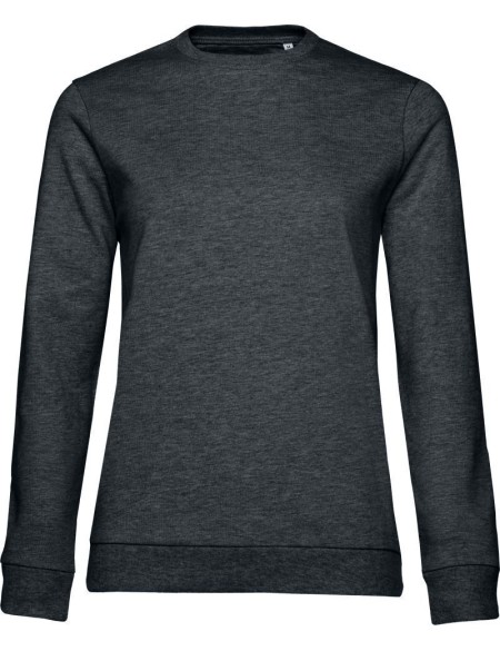 Dámská mikina bez kapuce #Set In - Heather asphalt L