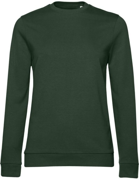 Dámská mikina bez kapuce #Set In - Forest green S