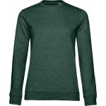 Dámská mikina bez kapuce #Set In - Heather dark green L